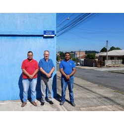 Via Pública em Campo Largo recebe homenagem ao Ministério de Madureira